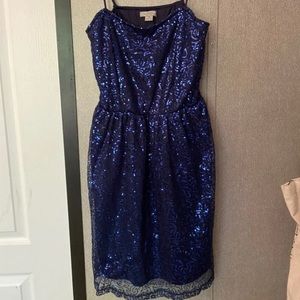 Issi Blue Sequin Dress